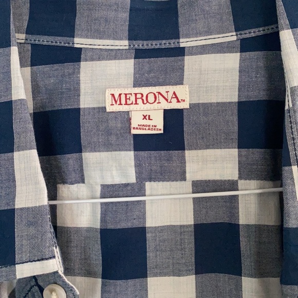 Checkered Button Down - Picture 2 of 2